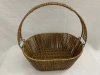 Imitation rattan woven storage baskets, storage boxes, fruit baskets, woven baskets, storage baskets, supermarket packaging gift baskets details Picture